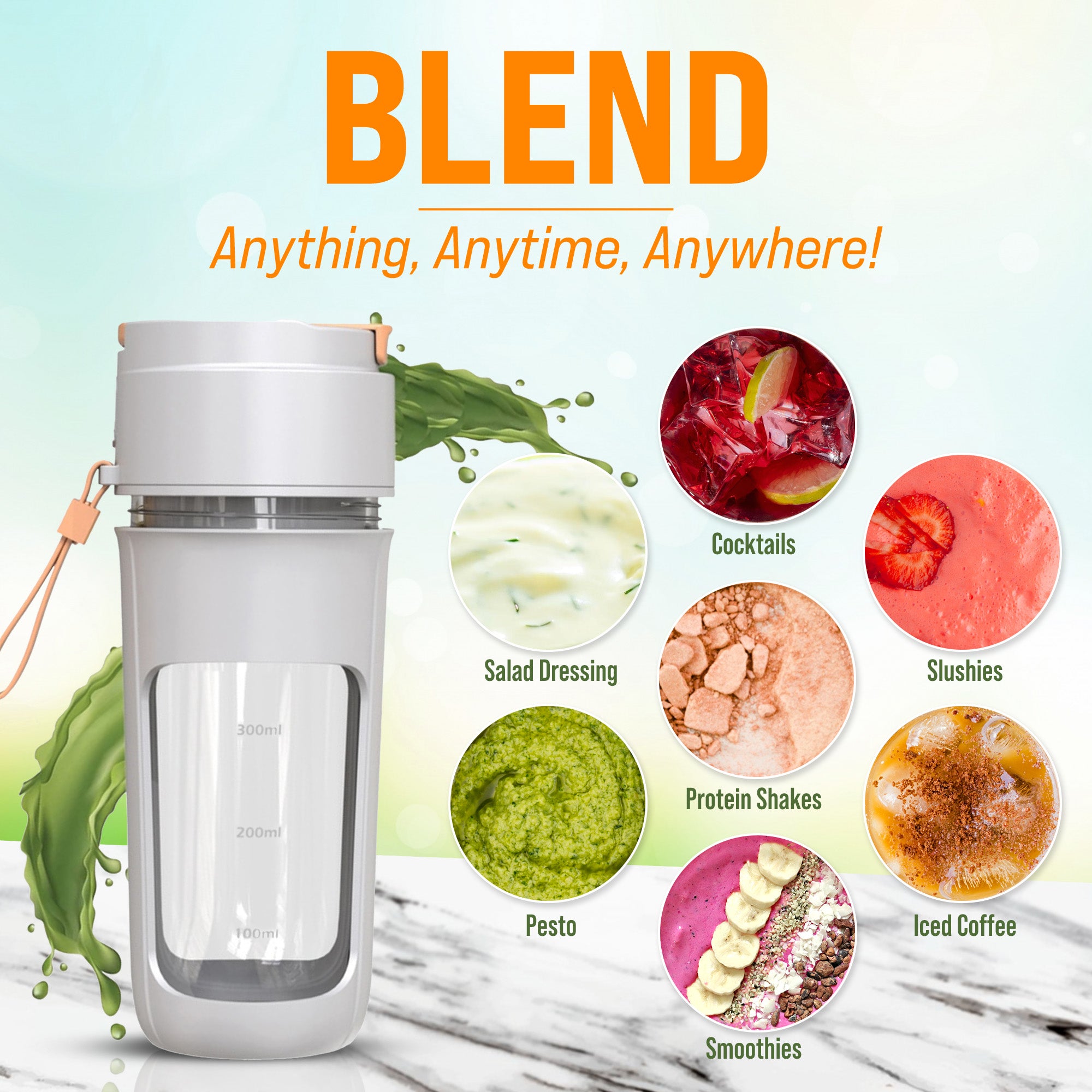 The BlendnGO- The Portable Blender That Makes Health Easy